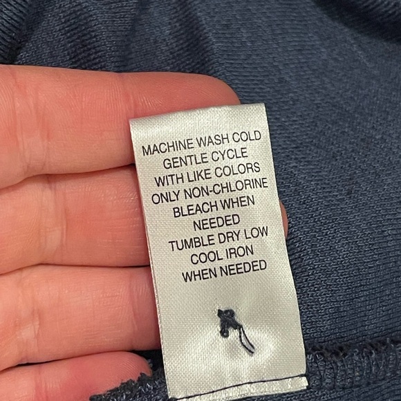 Flag and anthem nwt navy button chunky sweater - Picture 6 of 9